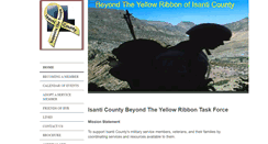 Desktop Screenshot of beyondtheyellowribbonisanti.org