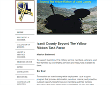 Tablet Screenshot of beyondtheyellowribbonisanti.org